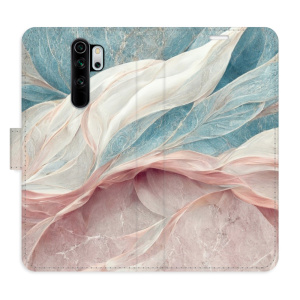 Flip pouzdro iSaprio - Xiaomi Redmi Note 8 Pro - Old Leaves 03 - kapsičky na karty