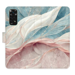Flip pouzdro iSaprio - Xiaomi Redmi Note 11 / Note 11S - Old Leaves 03 - kapsičky na karty