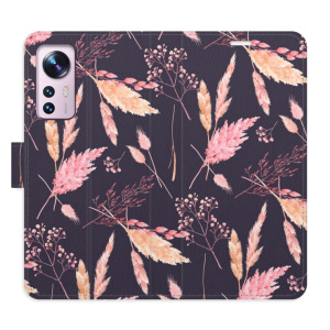 Flip pouzdro iSaprio - Xiaomi 12 / 12X - Ornamental Flowers 02 - kapsičky na karty