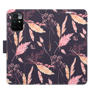 Flip pouzdro iSaprio - Xiaomi Redmi 10 / Redmi 10 2022 - Ornamental Flowers 02 - kapsičky na karty