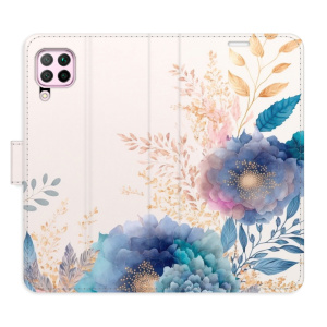 Flip pouzdro iSaprio - Huawei P40 Lite - Ornamental Flowers 03 - kapsičky na karty
