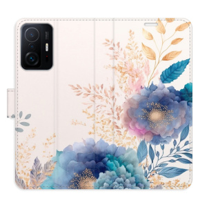 Flip pouzdro iSaprio - Xiaomi 11T / 11T Pro - Ornamental Flowers 03 - kapsičky na karty