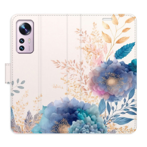 Flip pouzdro iSaprio - Xiaomi 12 / 12X - Ornamental Flowers 03 - kapsičky na karty
