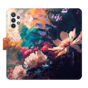 Flip pouzdro iSaprio - Samsung Galaxy A32 - Spring Flowers - kapsičky na karty