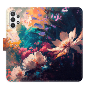 Flip pouzdro iSaprio - Samsung Galaxy A32 5G - Spring Flowers - kapsičky na karty
