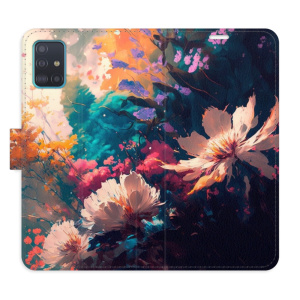 Flip pouzdro iSaprio - Samsung Galaxy A51 - Spring Flowers - kapsičky na karty