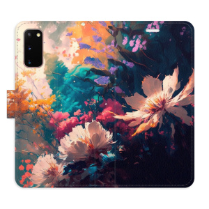 Flip pouzdro iSaprio - Samsung Galaxy S20 - Spring Flowers - kapsičky na karty