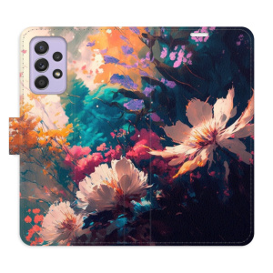 Flip pouzdro iSaprio - Samsung Galaxy A52 5G / A52s 5G - Spring Flowers - kapsičky na karty