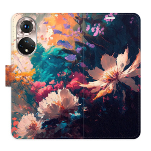 Flip pouzdro iSaprio - Honor 50 / Huawei Nova 9 - Spring Flowers - kapsičky na karty