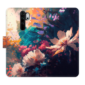 Flip pouzdro iSaprio - Xiaomi Redmi Note 8 Pro - Spring Flowers - kapsičky na karty