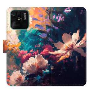 Flip pouzdro iSaprio - Xiaomi Redmi 10C - Spring Flowers - kapsičky na karty