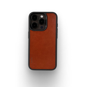 Prémiový kožený kryt Lemory PROTECT na mobil Apple iPhone 15 Pro Max hnědý - skvělá nabídka