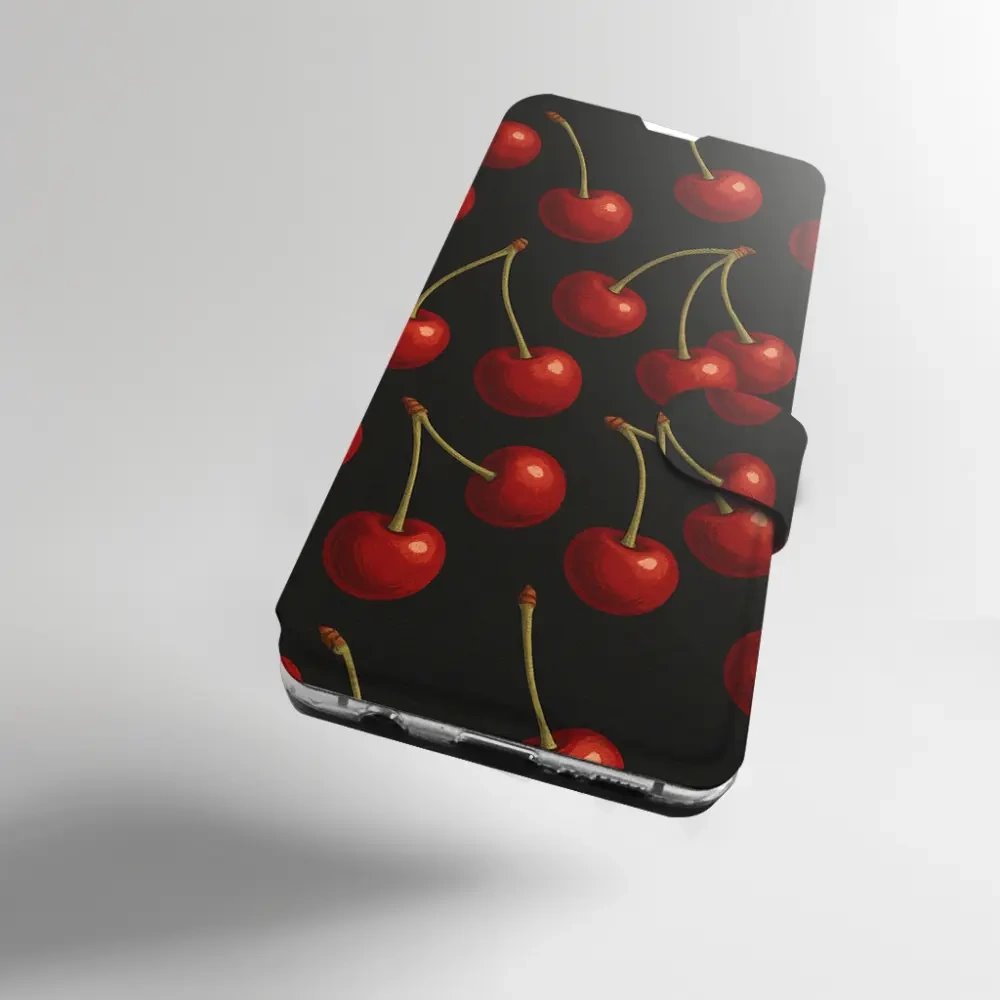 Flip pouzdro na mobil Honor 600 Lite - Mobiwear VP83S, třešně