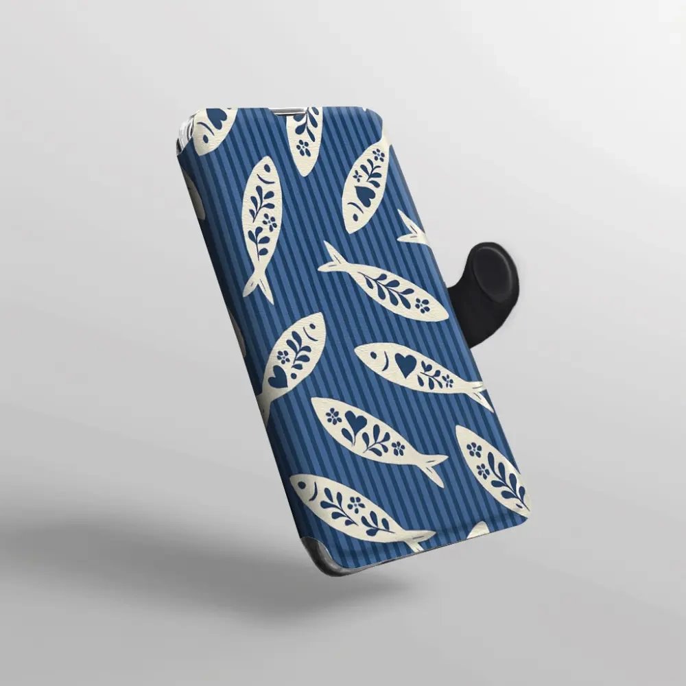 Flip pouzdro na mobil Honor 600 Lite - Mobiwear VP89S, rybky