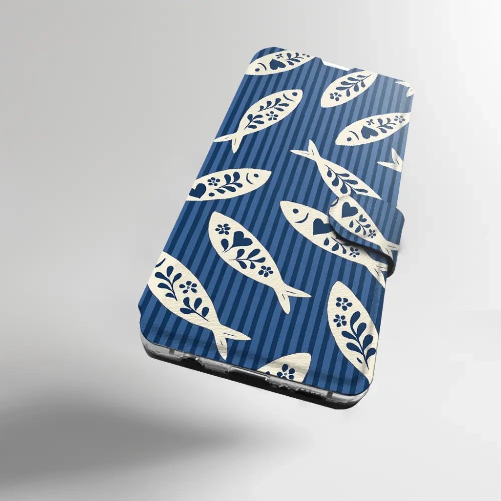 Flip pouzdro na mobil Honor 600 Lite - Mobiwear VP89S, rybky