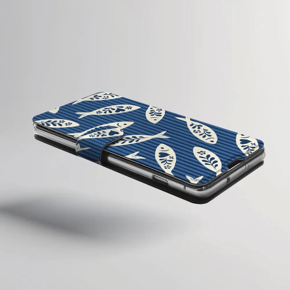 Flip pouzdro na mobil Honor 600 Lite - Mobiwear VP89S, rybky