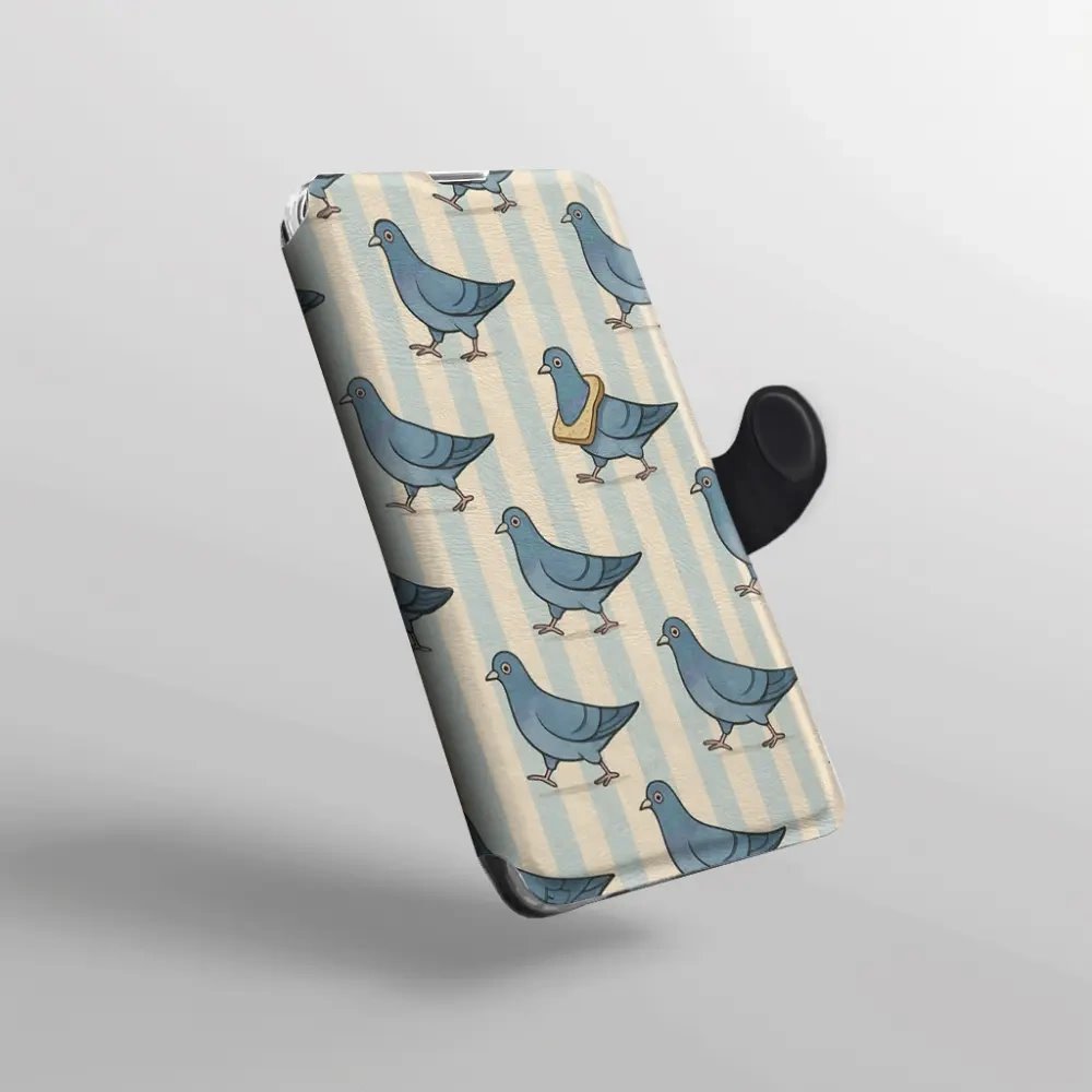 Flip pouzdro na mobil Honor 600 Lite - Mobiwear VP91S, holubi