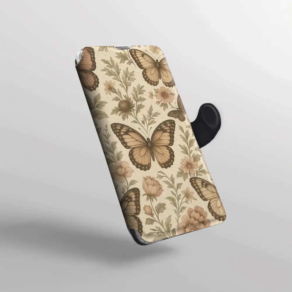 Flip pouzdro na mobil Honor 600 - Mobiwear VP92S, motýlové