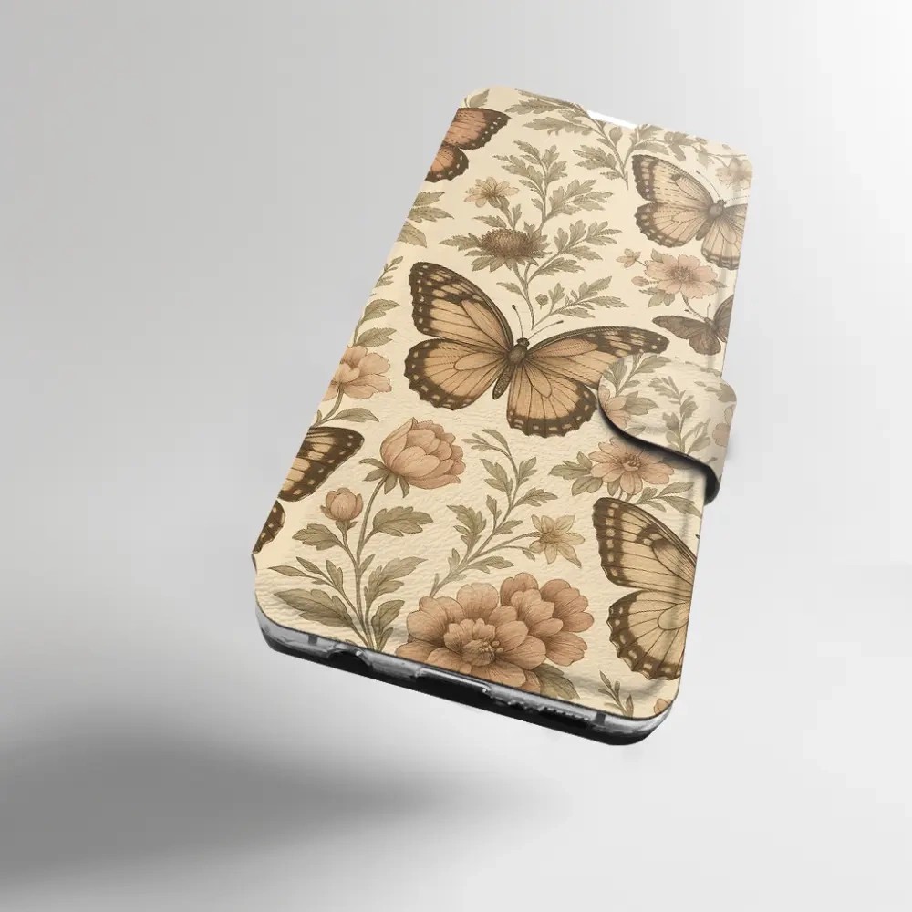 Flip pouzdro na mobil Honor 600 - Mobiwear VP92S, motýlové