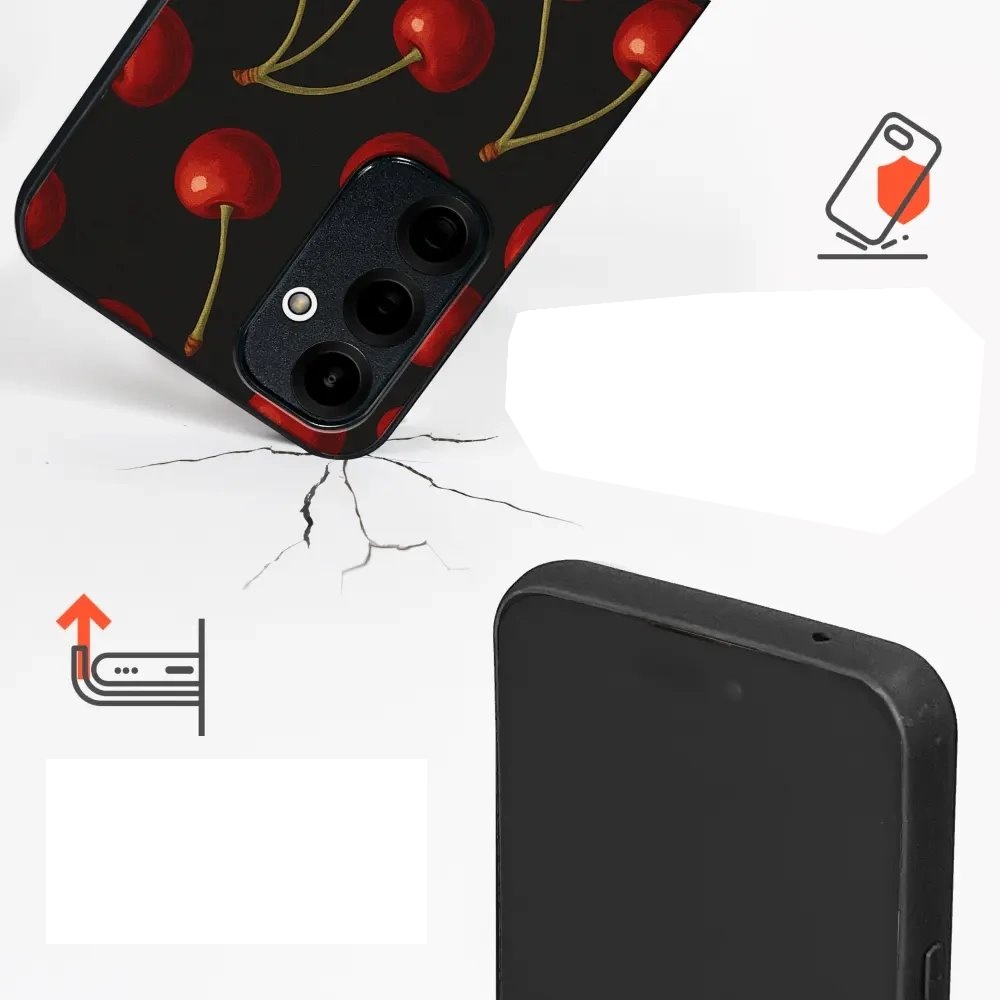 Lesklý kryt na mobil Samsung Galaxy Z Fold7 - Mobiwear Glossy GP83G, třešně