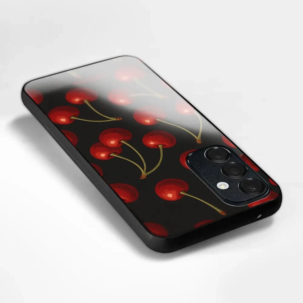 Lesklý kryt na mobil Samsung Galaxy Z Fold7 - Mobiwear Glossy GP83G, třešně