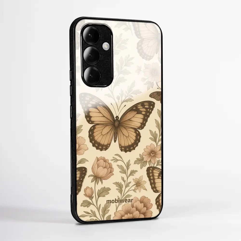 Lesklý kryt na mobil Honor 600 Lite - Mobiwear Glossy GP92G, motýlové