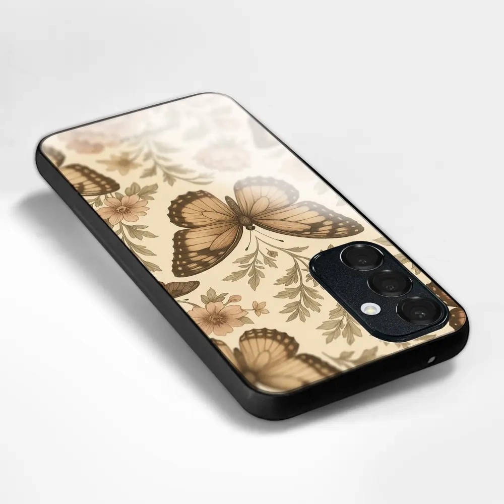 Lesklý kryt na mobil Honor 600 Lite - Mobiwear Glossy GP92G, motýlové