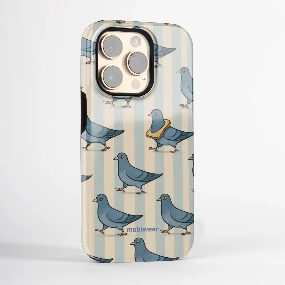 Odolný obal Mobiwear Elite Pro - Samsung Galaxy Z Flip 7 FE - EP91E Holubi