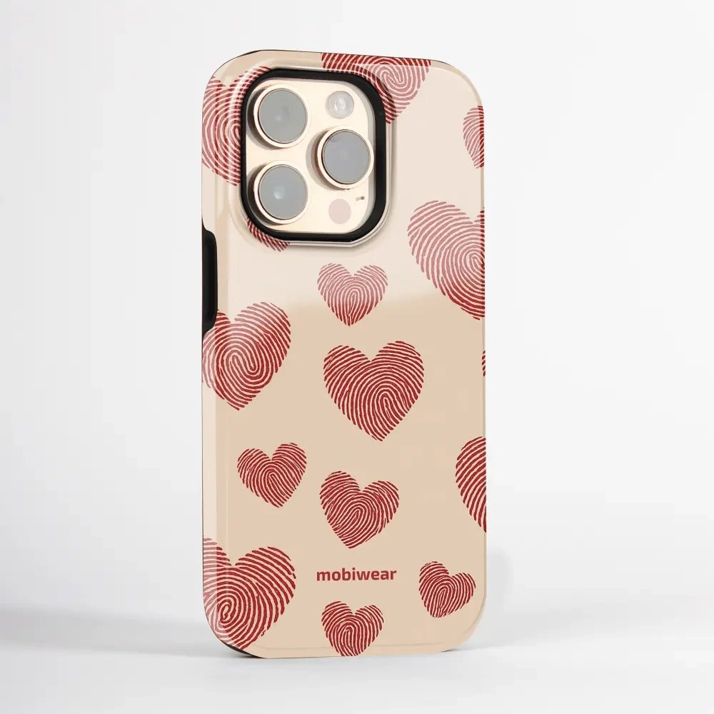 Odolný obal Mobiwear Elite Pro - Samsung Galaxy Z Flip 7 FE - EP93E Otisk srdce