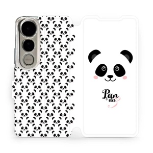 Flipové pouzdro Mobiwear - Vivo V50 Lite - M030P Panda Amálka