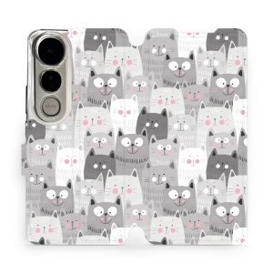 Flipové pouzdro Mobiwear - Vivo V50 Lite - M099P Kočičky