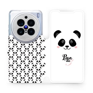 Flipové pouzdro Mobiwear - Vivo X200 Pro - M030P Panda Amálka