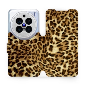 Flipové pouzdro Mobiwear - Vivo X200 Pro - VA33P Leopardí vzor