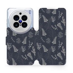 Flipové pouzdro Mobiwear - Vivo X200 Pro - VP15S Kapradiny