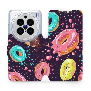 Flipové pouzdro Mobiwear - Vivo X200 Pro - VP19S Donutky
