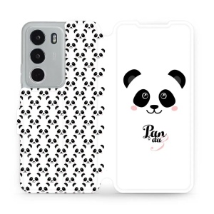 Flipové pouzdro Mobiwear - Realme C71 - M030P Panda Amálka