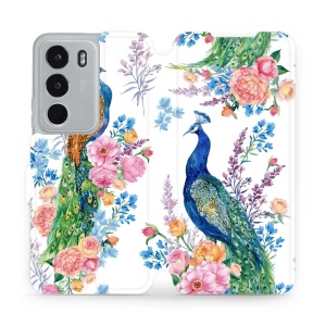 Flipové pouzdro Mobiwear - Realme C71 - MX08S Pávi