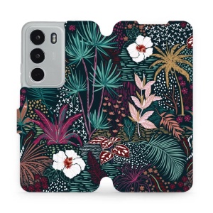 Flipové pouzdro Mobiwear - Realme C71 - VP13S Temná flóra
