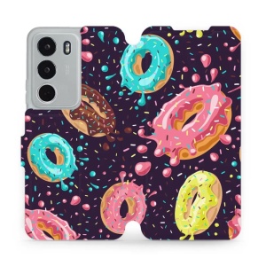 Flipové pouzdro Mobiwear - Realme C71 - VP19S Donutky