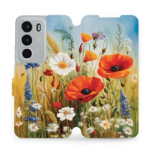 Flipové pouzdro Mobiwear - Realme C71 - VP43S Letní louka