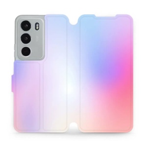 Flipové pouzdro Mobiwear - Realme C71 - VP65S Nachový odstín