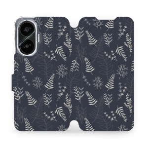 Flipové pouzdro Mobiwear - Xiaomi Poco F7 - VP15S Kapradiny