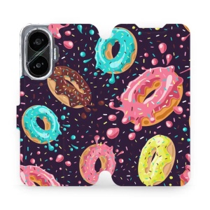 Flipové pouzdro Mobiwear - Xiaomi Poco F7 - VP19S Donutky