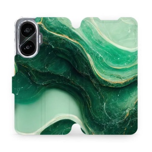 Flipové pouzdro Mobiwear - Xiaomi Poco F7 - VP38S Zelený mramor