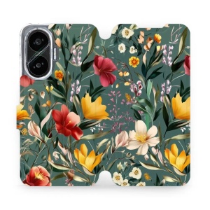 Flipové pouzdro Mobiwear - Xiaomi Poco F7 - VP71S Na zelené louce