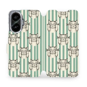Flipové pouzdro Mobiwear - Xiaomi Poco F7 - VP90S Číča ryby