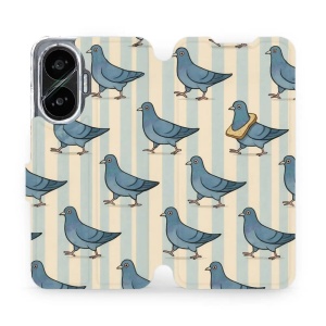 Flipové pouzdro Mobiwear - Xiaomi Poco F7 - VP91S Holubi