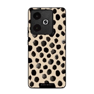 Lesklý kryt Mobiwear Glossy - Realme GT 7T - GA50G Černé puntíky