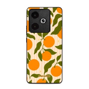 Lesklý kryt Mobiwear Glossy - Realme GT 7T - GP82G Pomeranče