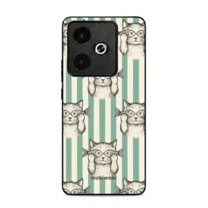 Lesklý kryt Mobiwear Glossy - Realme GT 7T - GP90G Číča ryby